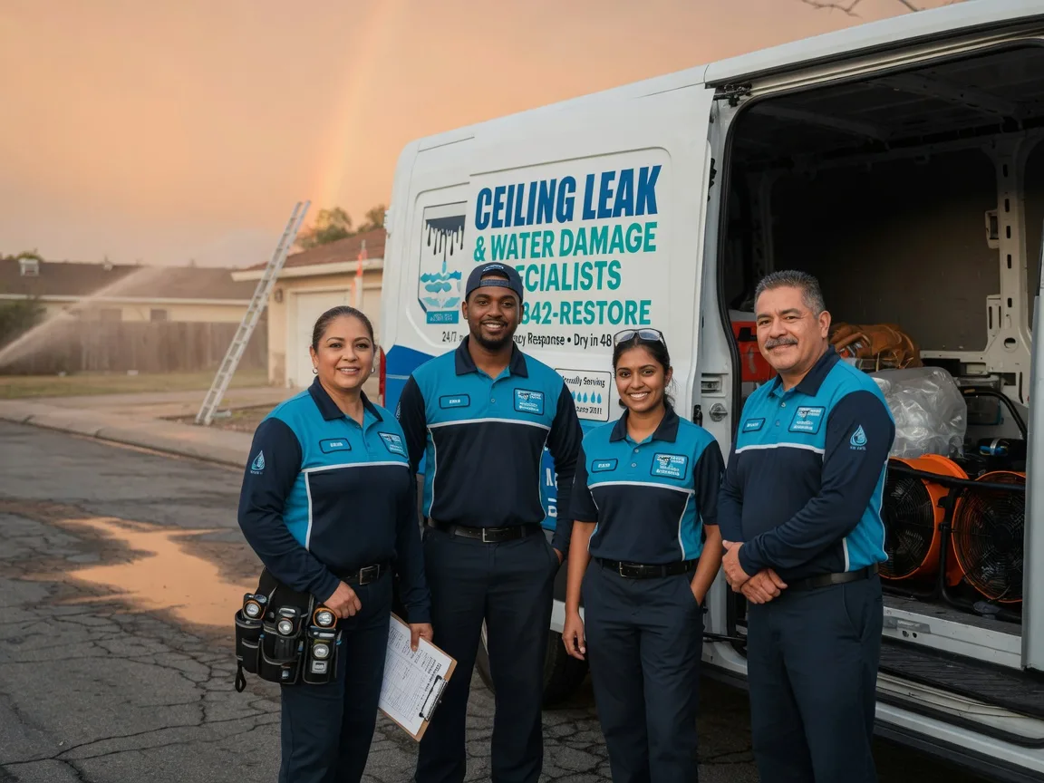 Ceiling Leak Cleanup company in Otter Rock, OR